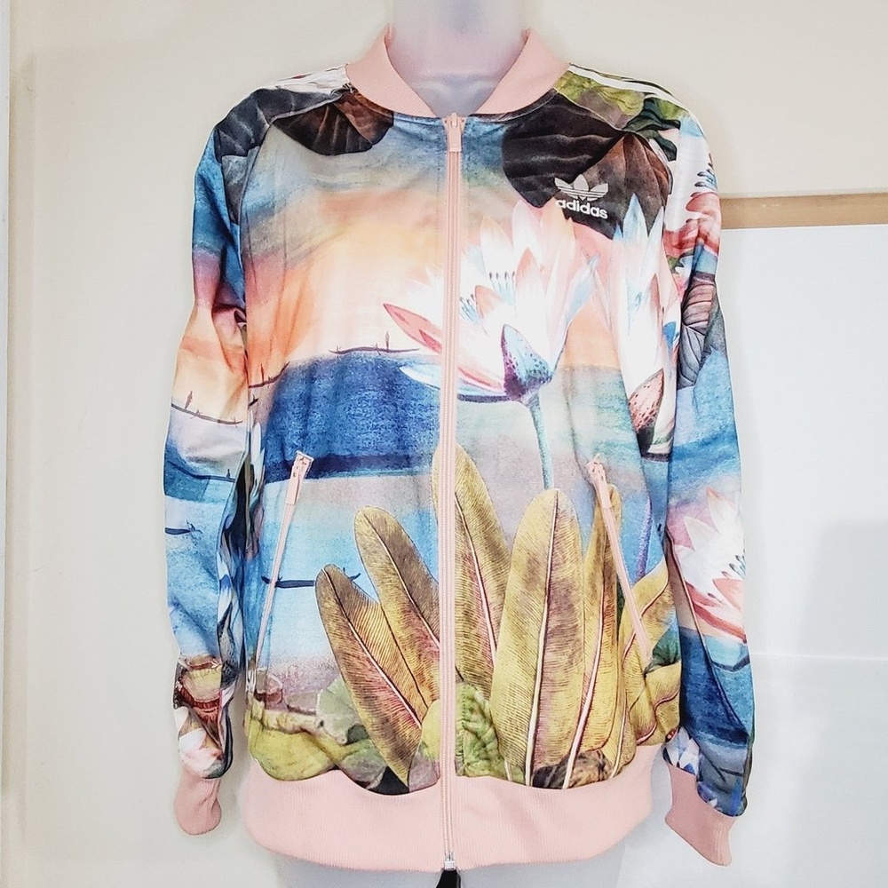 Adidas Originals X Farm Curso D' Agua Bomber Jacket Medium